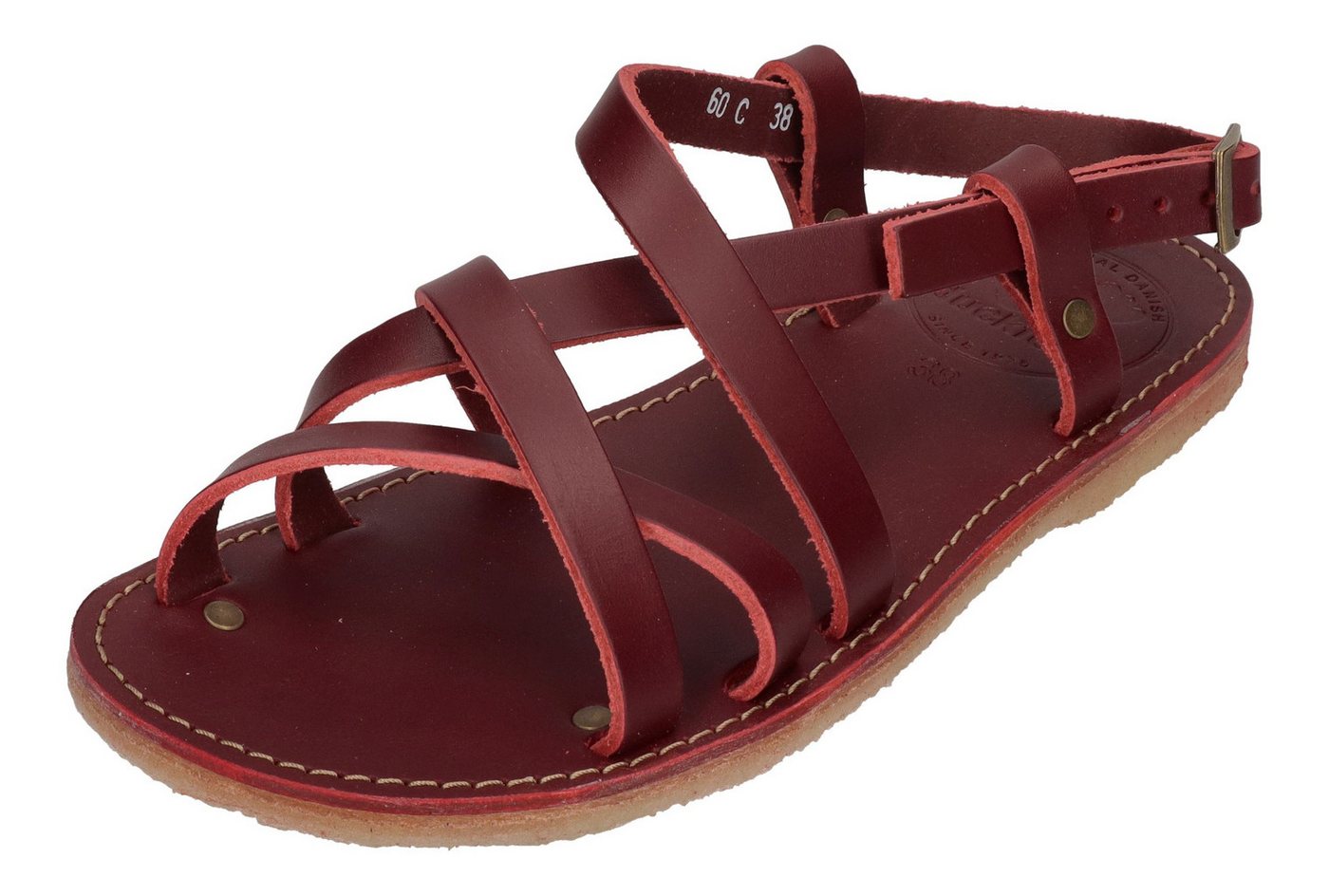 duckfeet BORNHOLM Sandale granate