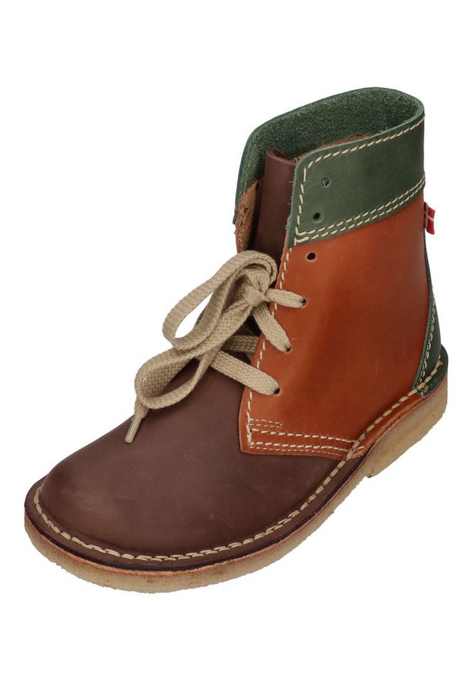 duckfeet Fåborg Schnürboots green brown cocoa