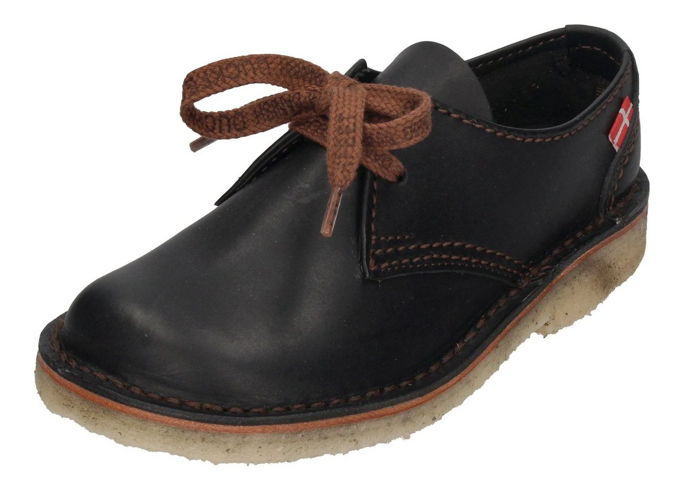 duckfeet JYLLAND 330 Schnürschuh Black
