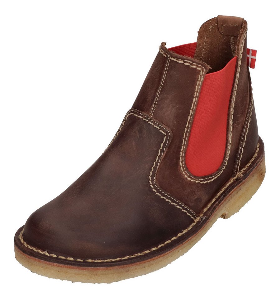 duckfeet ROSKILDE Chelseaboots Cocoa Red