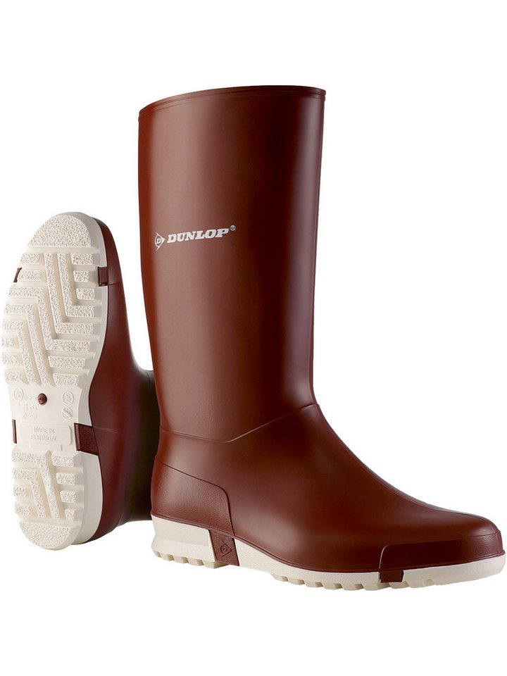 Dunlop_Workwear MJ0KX01 Sport Burgunderrot/Weiß Gummistiefel