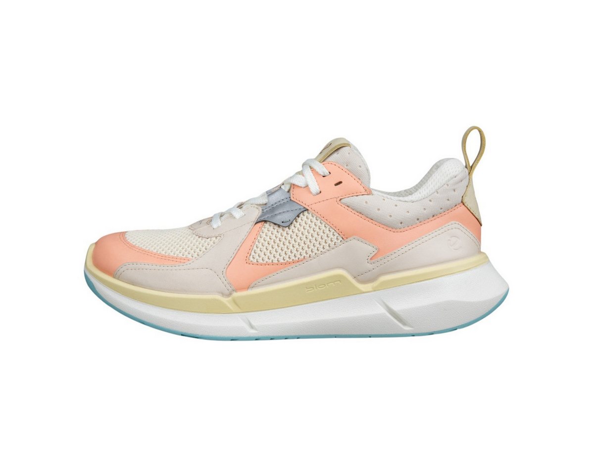 ECCO Biom 2.2 (ECCO Leder) beige/gelb/rosa Damen Sneaker