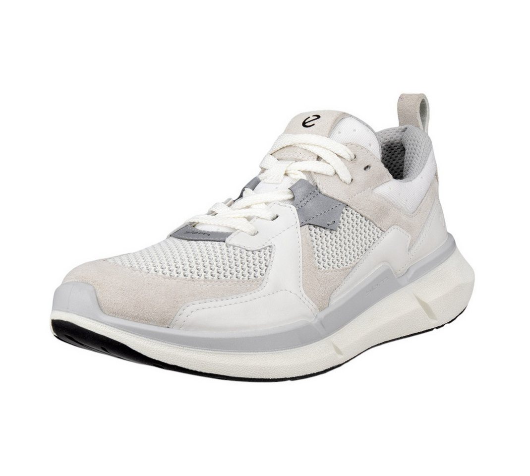 ECCO Biom 2.2 (ECCO Leder) weiss/beige Damen Sneaker
