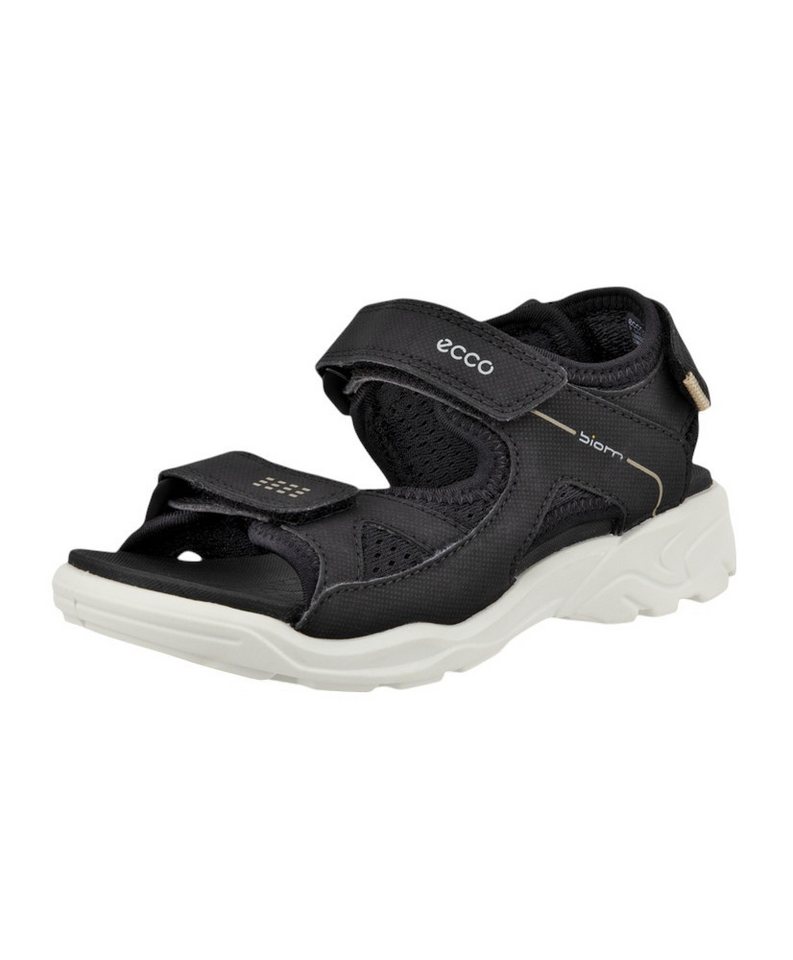 ECCO Biom Raft (Klettverschluss) schwarz Kinder Sandale