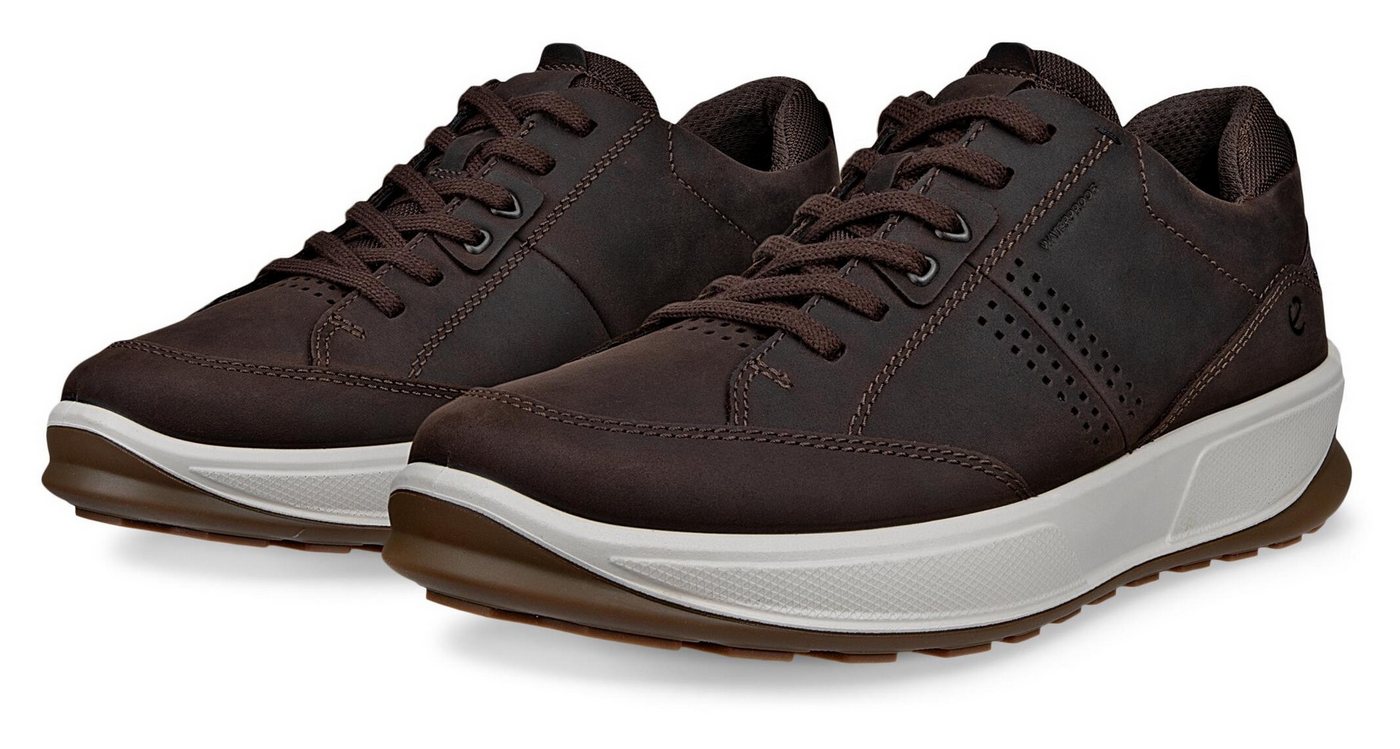 ECCO ByWay 2.0 Sneaker, Outdoorschuh, Freizeitschuh, Halbschuh mit gepolstertem Schaftrand (braun)