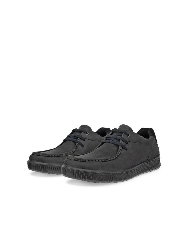 ECCO BYWAY M MOC TOE Schnürschuh Halbschuh, Schnürer, Freizeitschuh in Mokassin-Form (schwarz)
