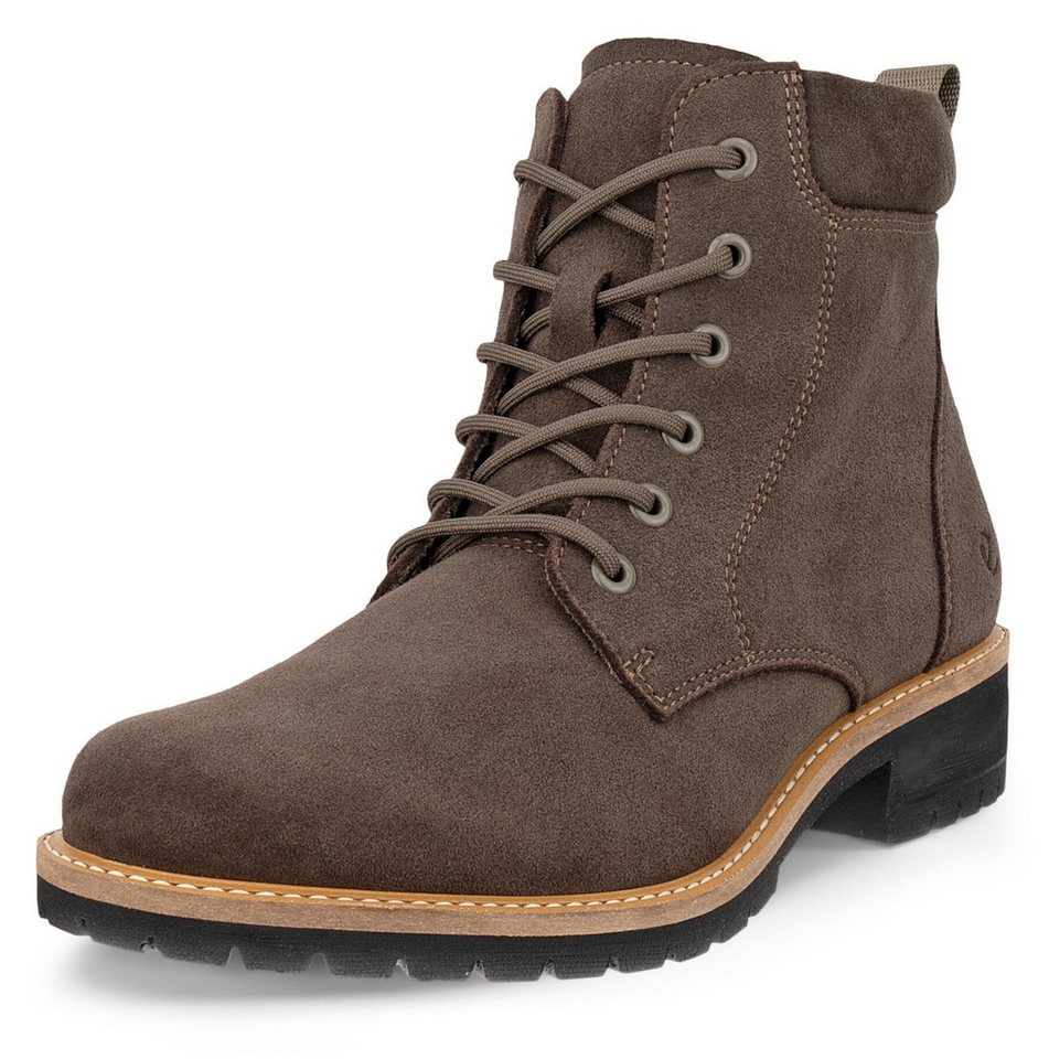 ECCO ELAINA Schnürboots Schnürstiefelette, Boots mit Profilsohle
