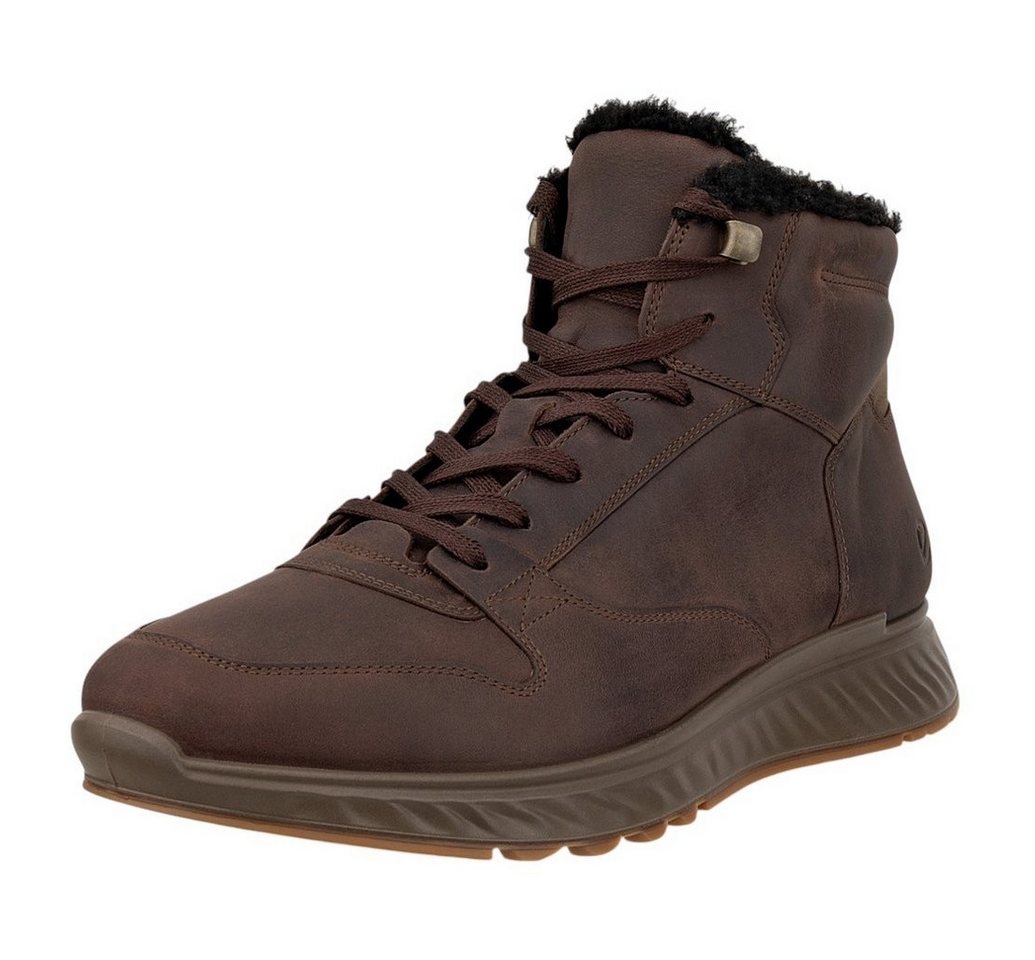 ECCO Exostride MID Warm (Nubukleder) dunkelbraun Herren Winterstiefel