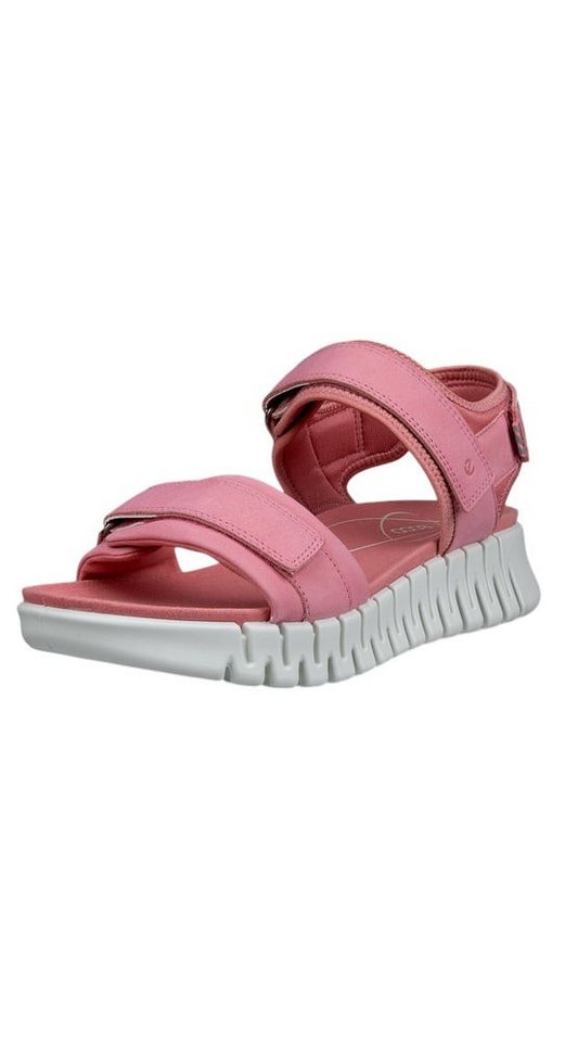 ECCO Gruuv Sol Lea (Premium-Leder) rosa Damen Sandale