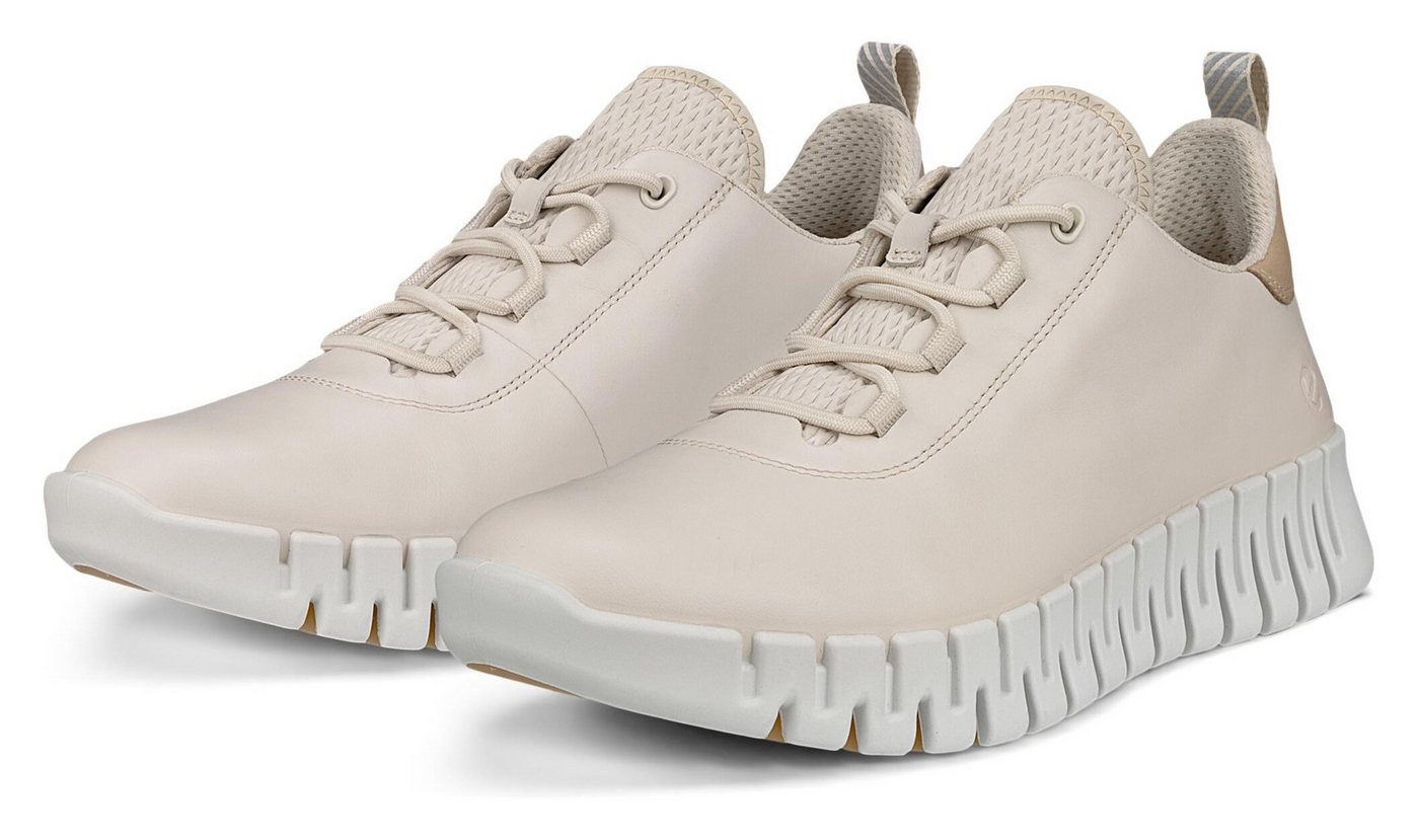 ECCO GRUUV W Slip-On Sneaker Freizeitschuh, Halbschuh, Slipper mit ergonomischer Fluidform Sohle (beige)
