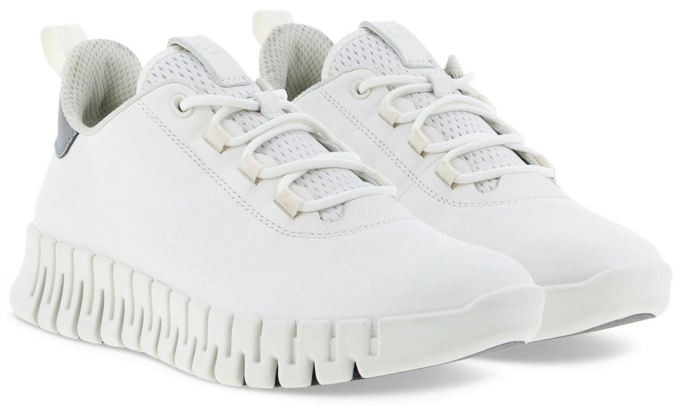 ECCO GRUUV W Slip-On Sneaker Freizeitschuh, Halbschuh, Slipper mit ergonomischer Fluidform Sohle (weiß)