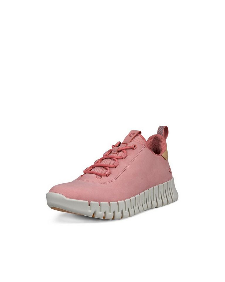 ECCO GRUUV W Slip-On Sneaker, Schlupfschuh, Freizeitschuh, Halbschuh mit elastischen Schnürsenkeln
