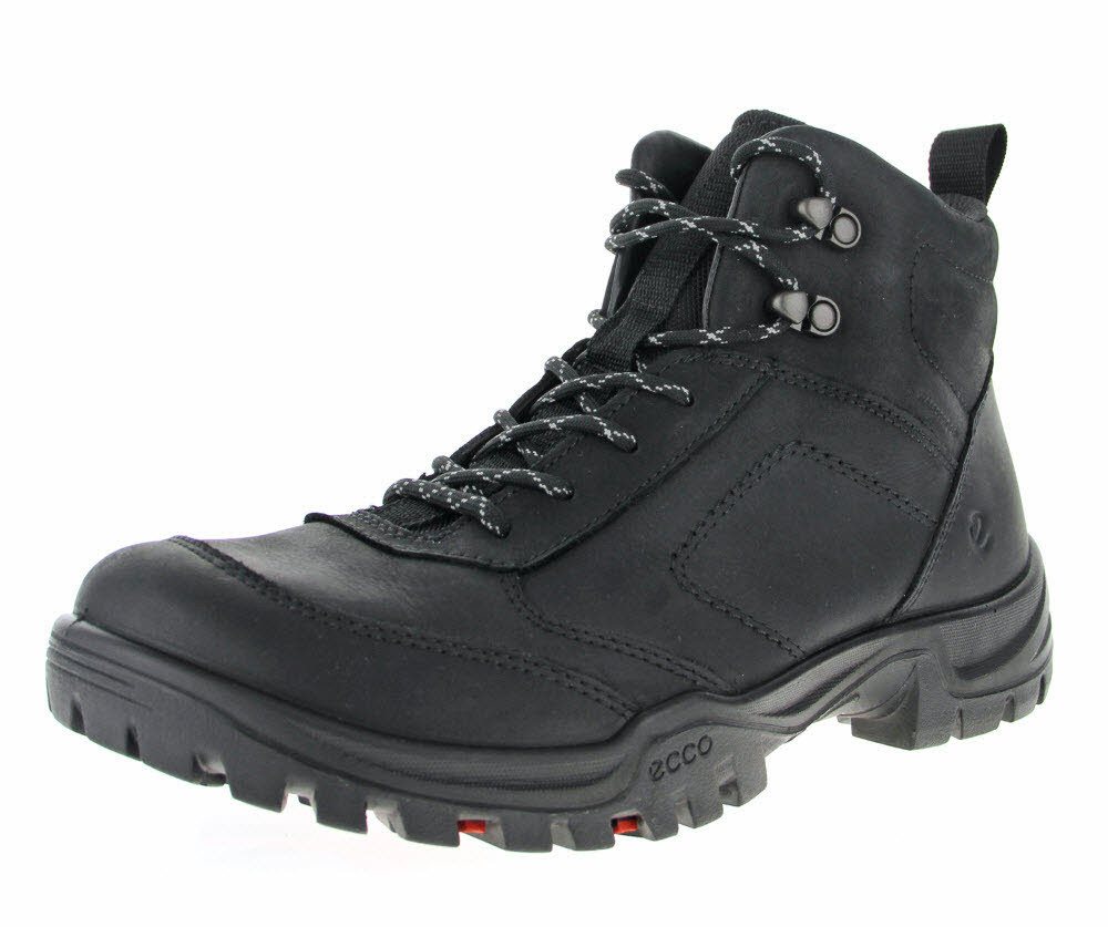 ECCO Herren Outdoor Schnürboots Wanderstiefel (schwarz)