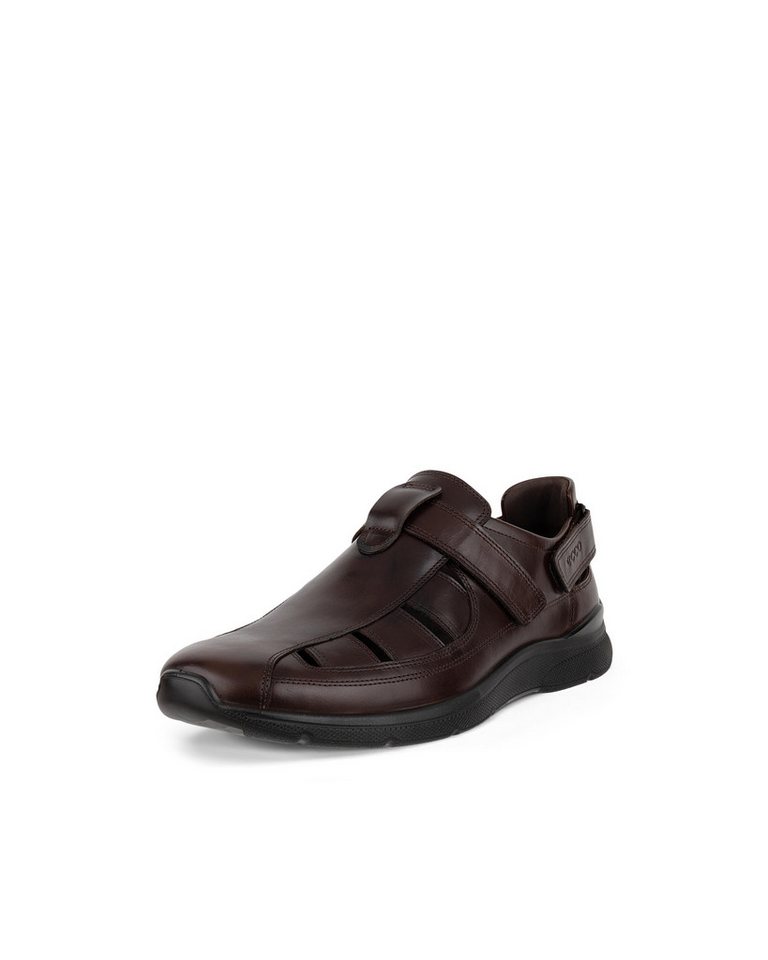 ECCO Irving Fisherman Sandale Klettschuh Sneaker mit seitlichen Öffnungen für optimale Luftzirkulation (braun)