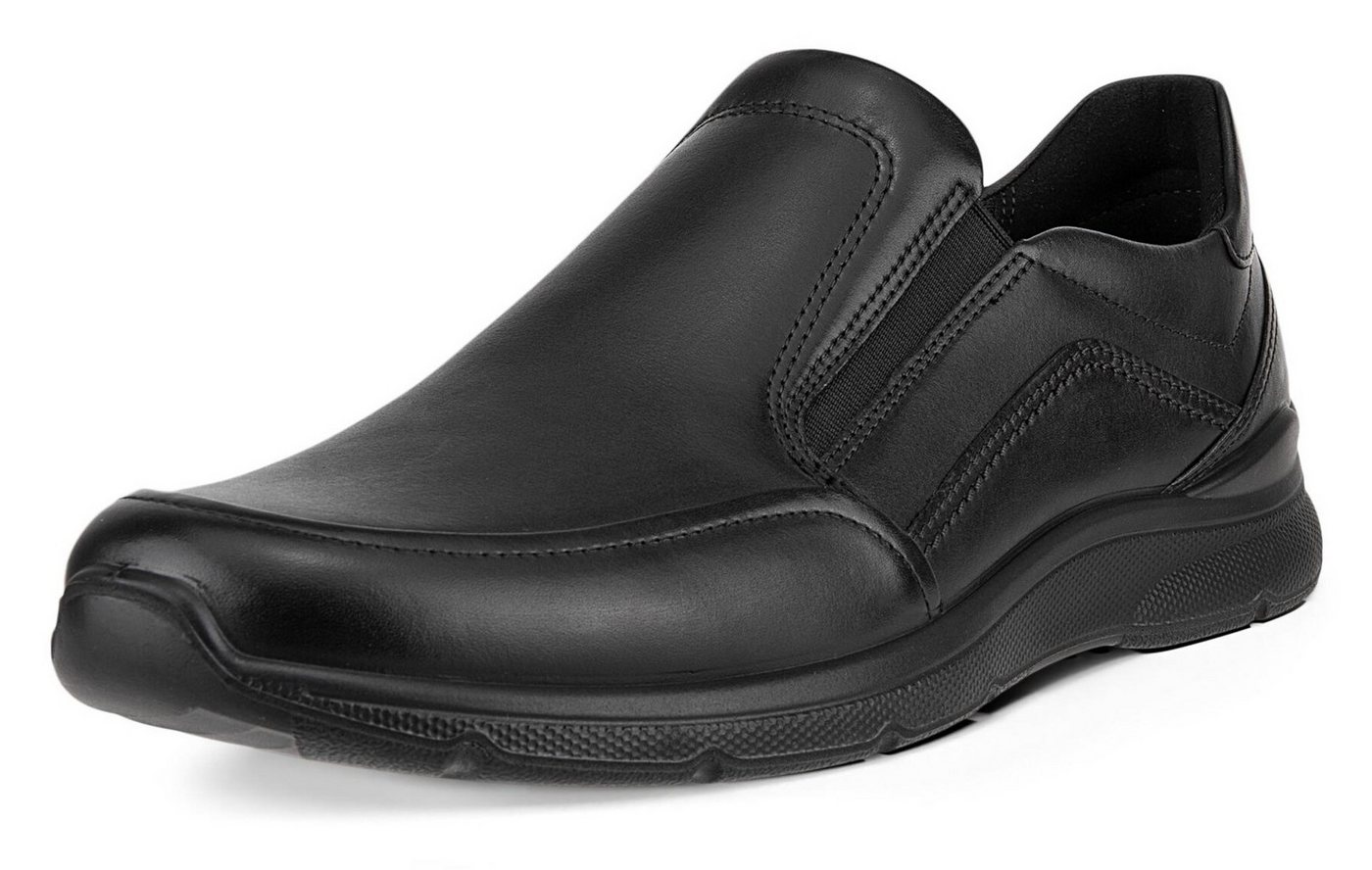 ECCO IRVING Slipper Business Schuh, Halbschuh mit praktischen Stretcheinsätzen