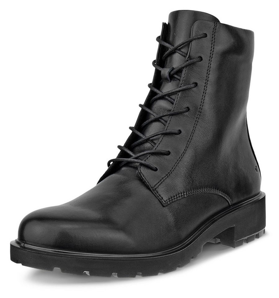 ECCO METROPOLE VIENNA Schnürstiefelette Schnürboots, Klassik-Stiefelette mit Dual-Fit-Innensohle