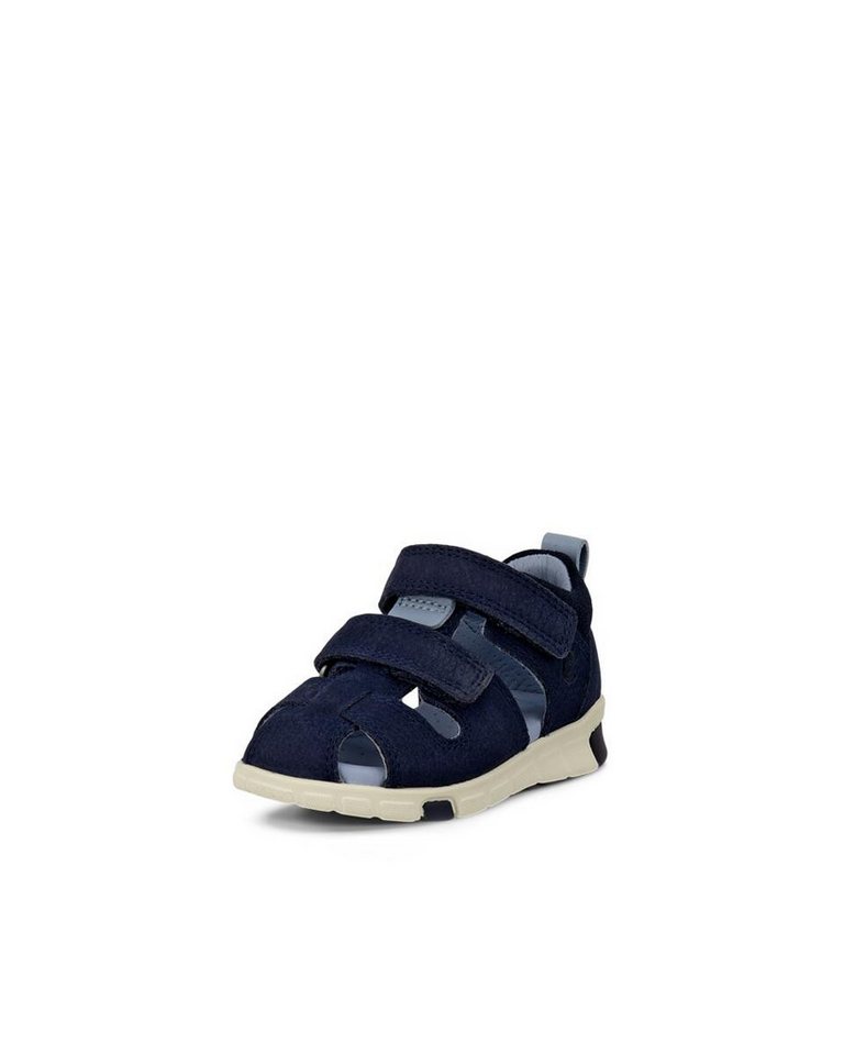 ECCO Mini Stride Sandal Lauflernschuh, Babyschuh, Sandale, Sommerschuh mit Lederinnensohle (blau)