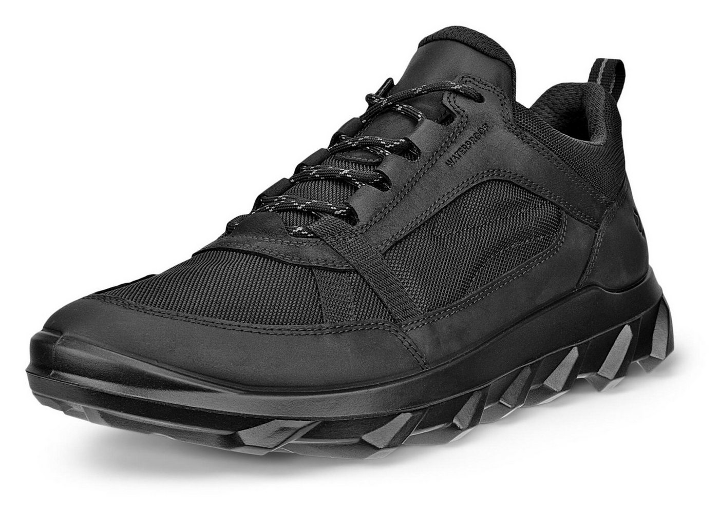 ECCO Mx Low wp Sneaker Schnürschuh, Freizeitschuh mit BREATHRU Konzept, waterproof