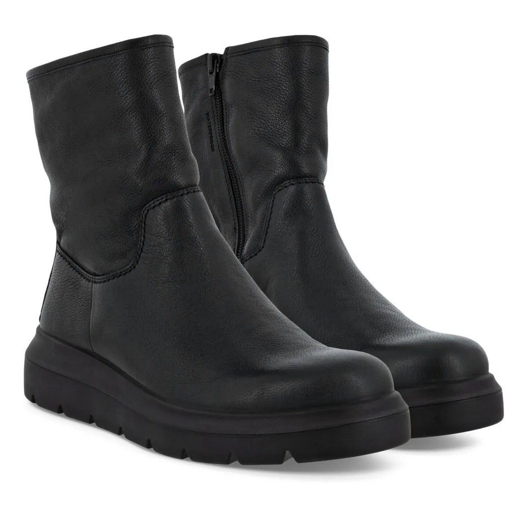 ECCO Nouvelle Warm (Leder, wasserdicht) schwarz Damen Winterstiefel