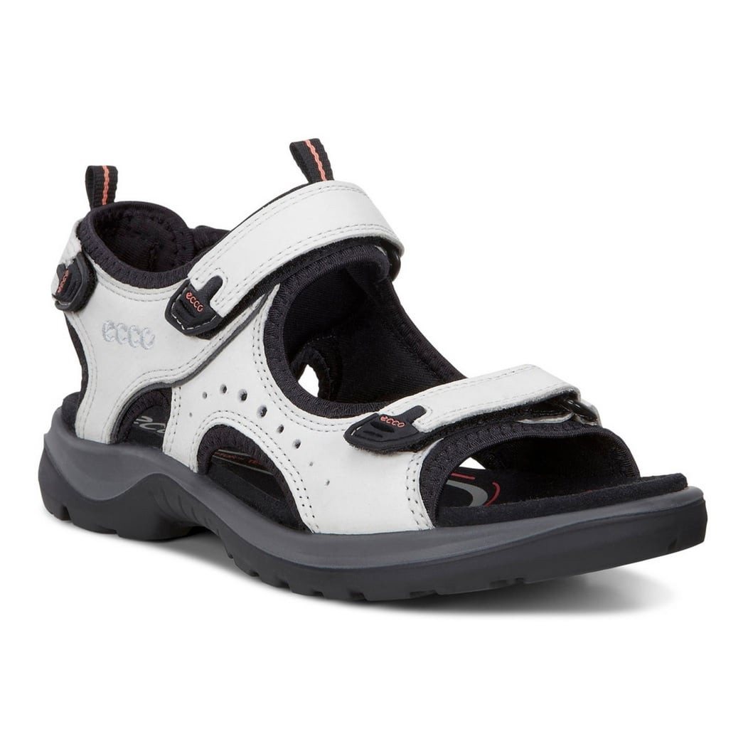 ECCO Offroad Andes II (Nubukleder) weiss Damen Sandale