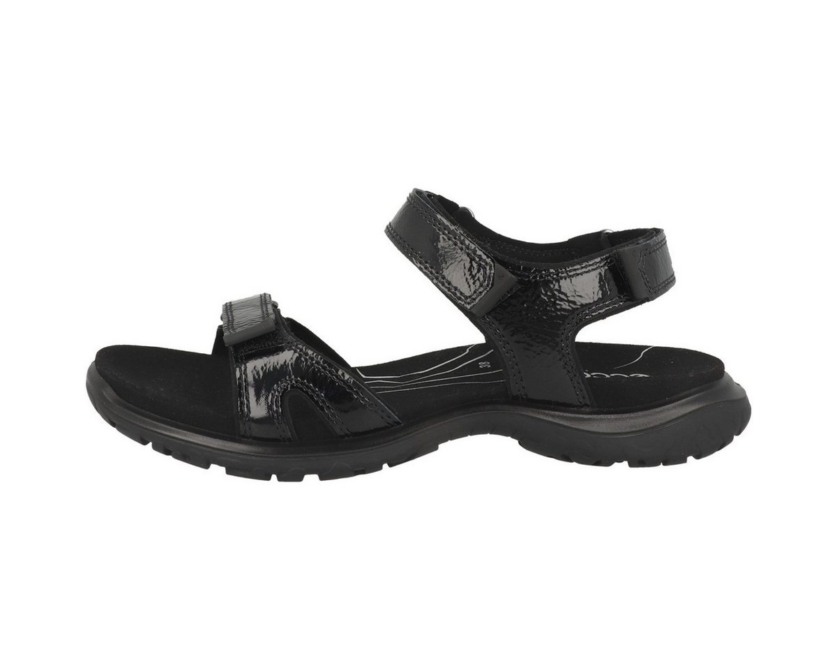 ECCO Offroad Roam W Damen Sandale Sandaletten, Sommerschuhe, Badeschuhe, Riemchen, Schlappen (schwarz)