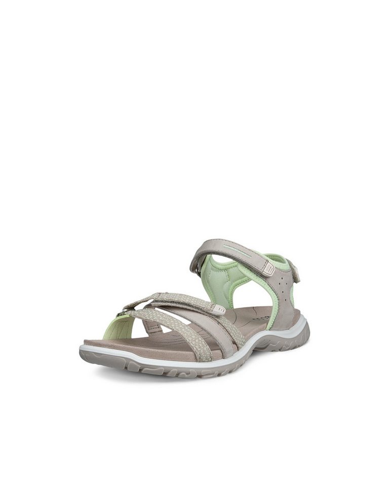 ECCO OFFROAD ROAM W Trekkingsandale Outdoorschuh, Sommerschuh, Freizeitsandale, mit Klettverschlüssen (grau)