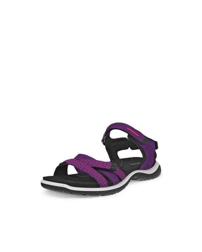 ECCO OFFROAD ROAM W Trekkingsandale Outdoorschuh, Sommerschuh, Freizeitsandale, mit Klettverschlüssen (lila)