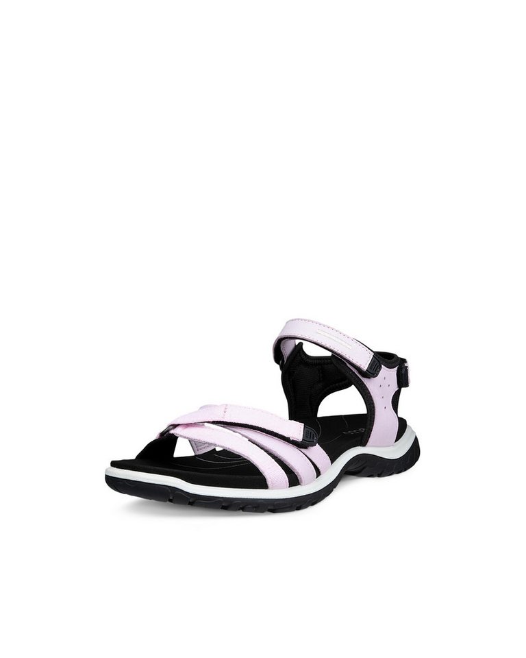 ECCO OFFROAD ROAM W Trekkingsandale Outdoorschuh, Sommerschuh, Freizeitsandale, mit Klettverschlüssen (rosa/schwarz)