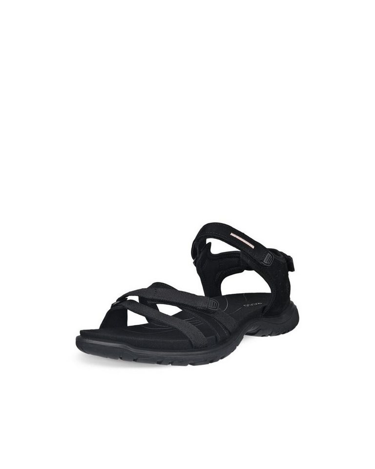 ECCO OFFROAD ROAM W Trekkingsandale Outdoorschuh, Sommerschuh, Freizeitsandale, mit Klettverschlüssen (schwarz)