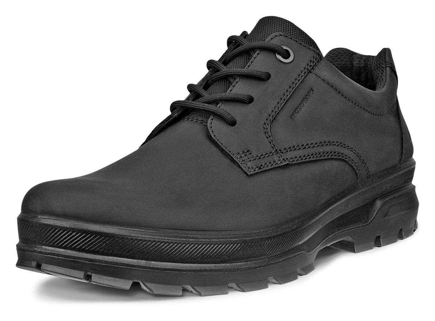 ECCO Rugged Track Wp Plain Toe Schnürschuh Sneaker, Outdoorschuh mit waterproof Ausstattung
