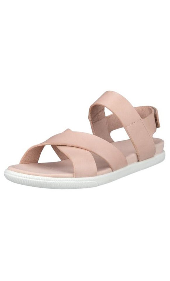 ECCO Samara 4 Strap (Vollnarbenleder) rosa Damen Sandale