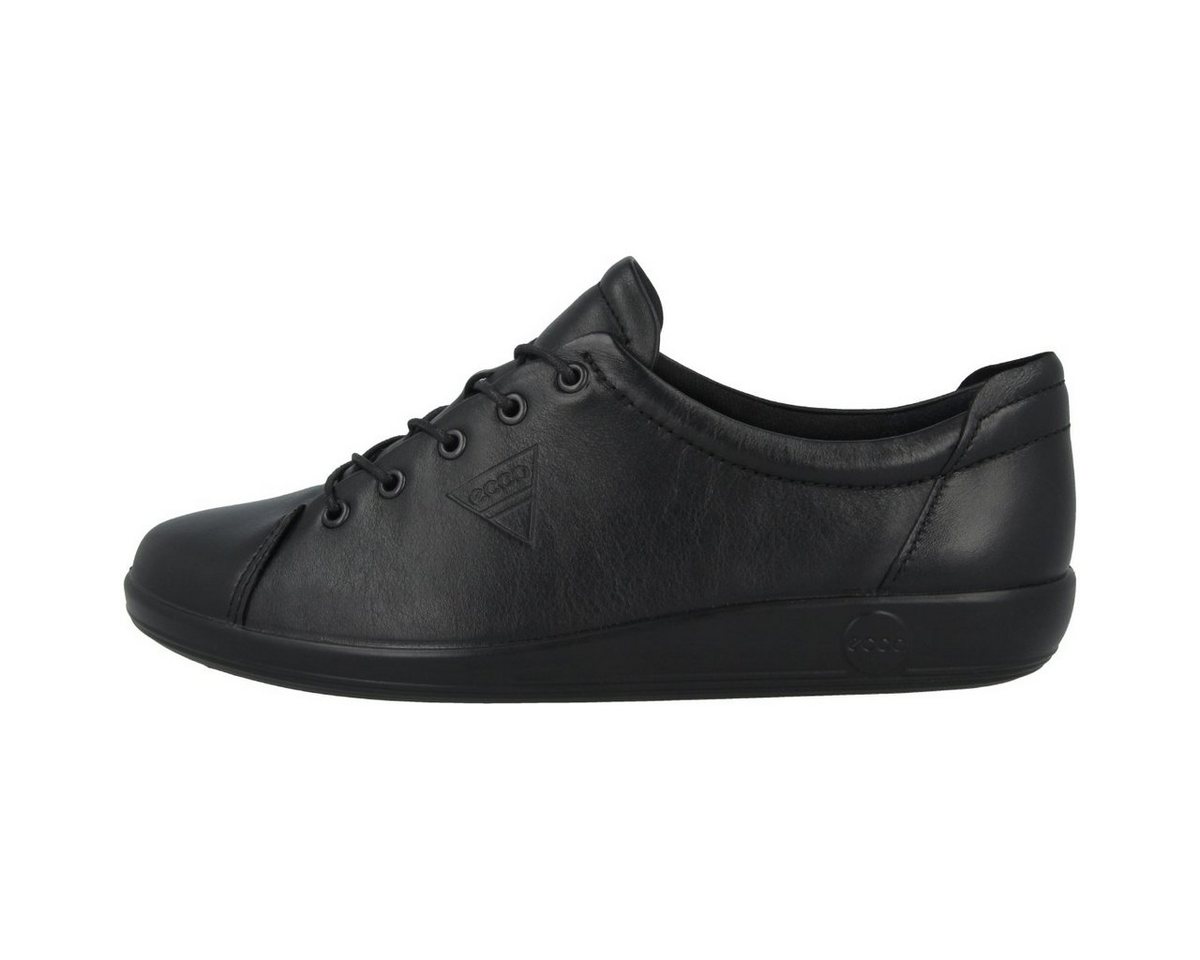 ECCO Soft 2.0 Damen Schnürschuh Sneaker, Turnschuhe, Sportschuhe, Freizeitschuhe, Schnürschuhe