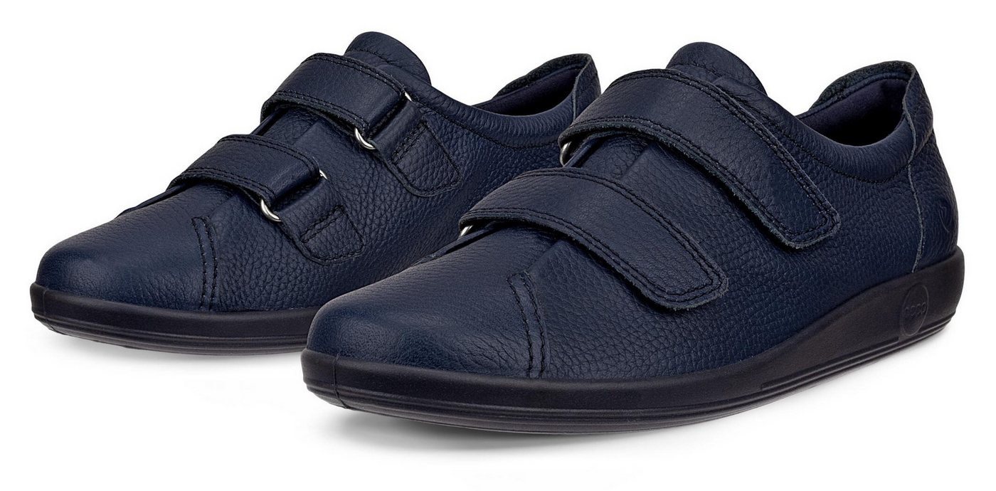 ECCO SOFT 2.0 Klettschuh Halbschuh, Freizeitschuh mit Klettverschlüssen