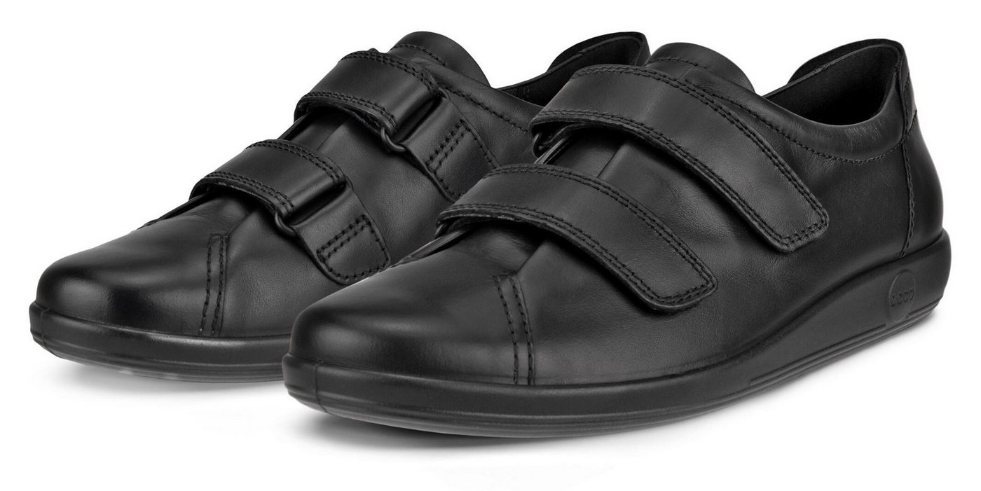ECCO SOFT 2.0 Klettschuh Halbschuh, Freizeitschuh mit Klettverschlüssen