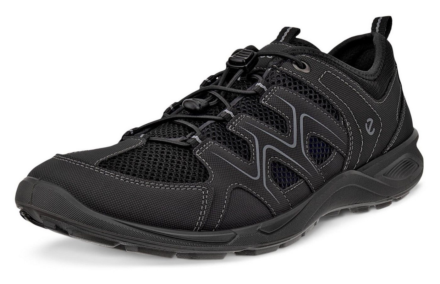 ECCO Terracruise LT W Slip-On Sneaker Trekking Schuh, Sommerschuh, Schlupfschuh mit Schnellverschluss (schwarz)