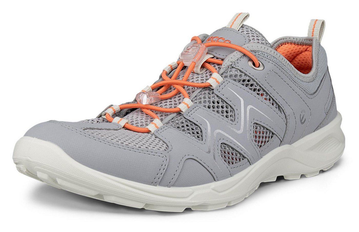 ECCO Terracruise LT W Slip-On Sneaker Trekking Schuh, Sommerschuh, Schlupfschuh mit Schnellverschluss (silber)