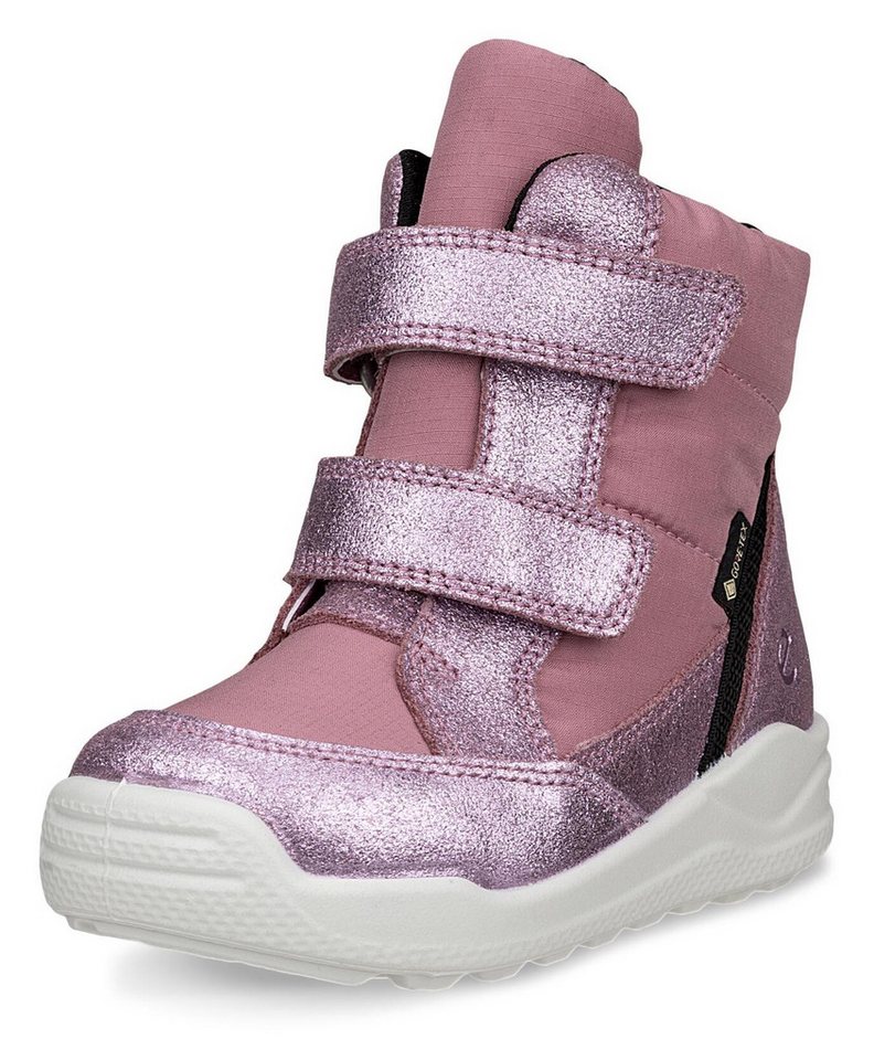 ECCO Urban Mini Klettstiefel Winterboots, Winterstiefel, Stiefelette mit GORE-TEX (rosa)