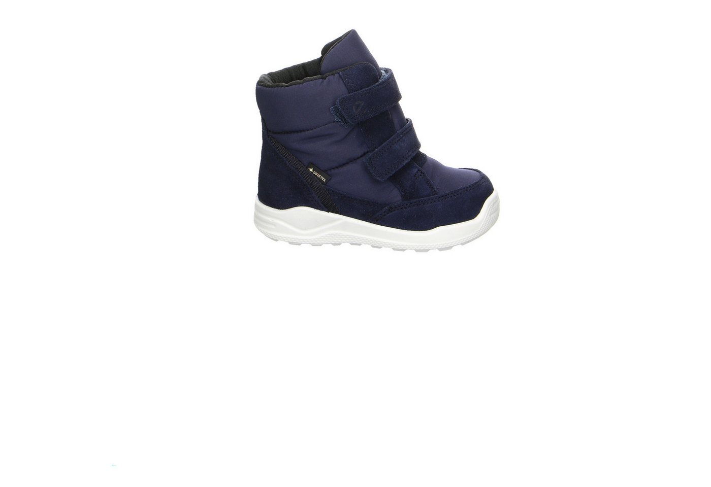 ECCO Urban Mini Nubuk Klettstiefel Winter Jungen blau Winterstiefelette