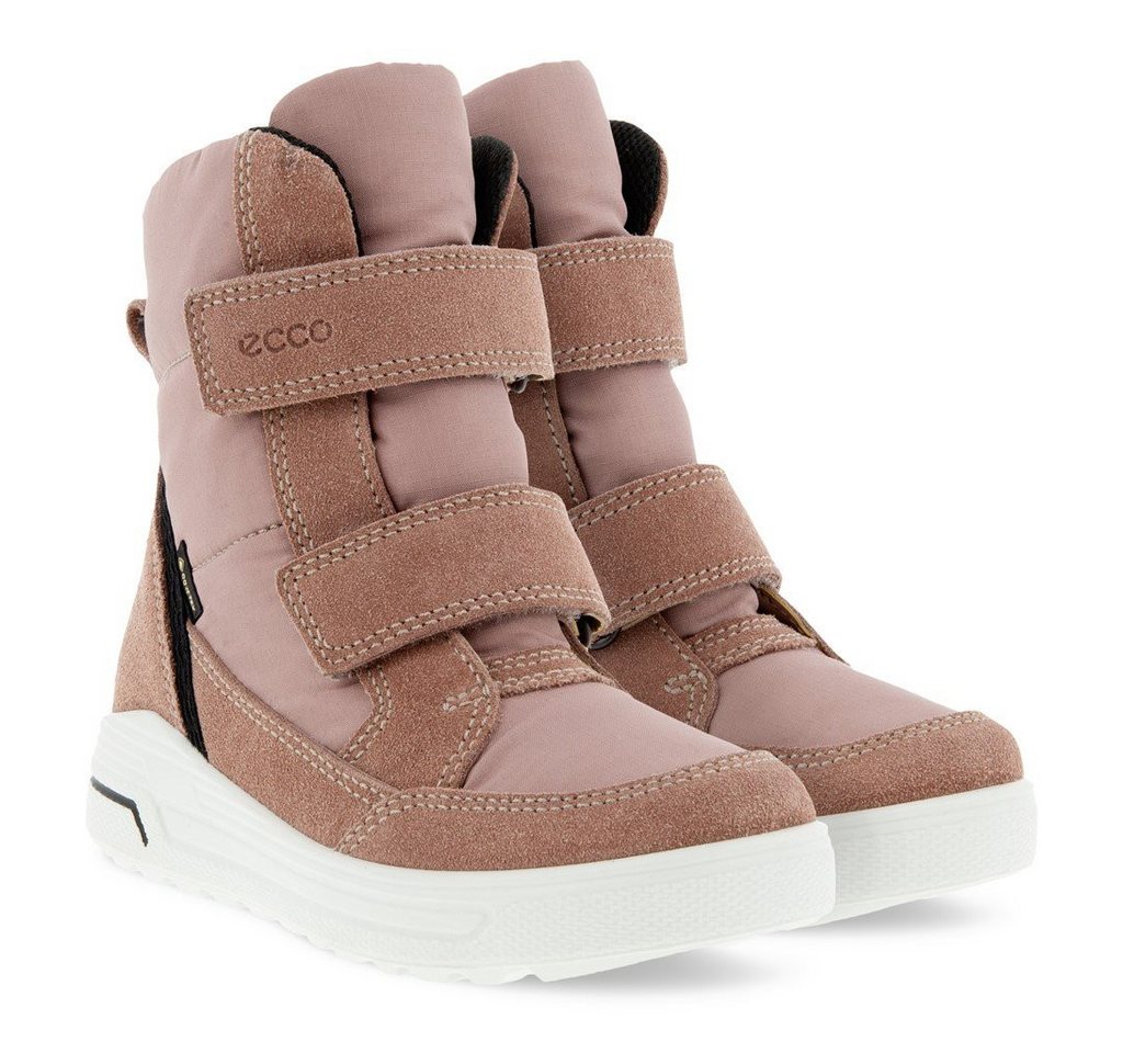 ECCO Urban Snowboarder Mid-Cut GTX (wasserdicht, Wildleder, Textil) rosa Winterstiefel
