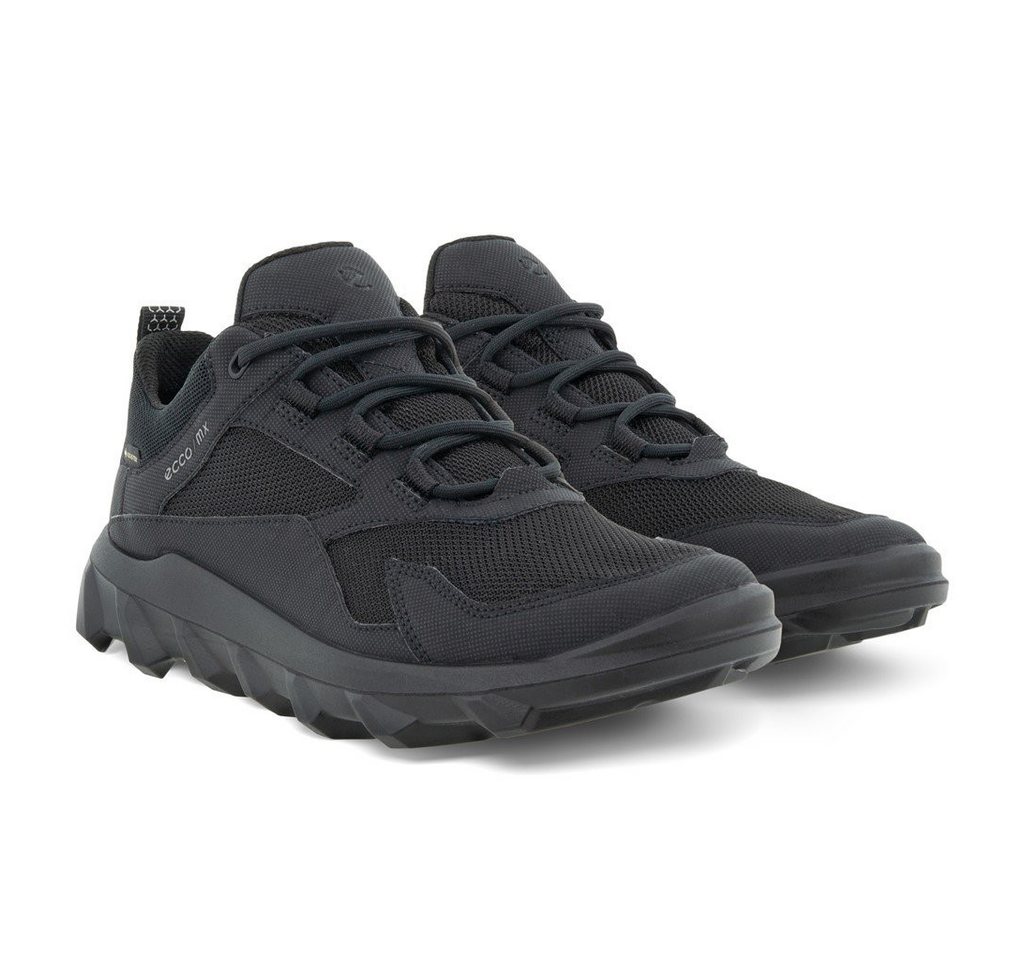 ECCO Wanderschuhe MX Low GTX (strapazierfähige Sohle, wasserdicht) schwarz Sneaker