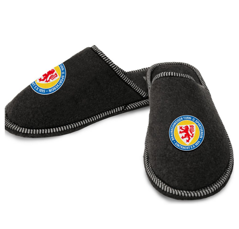 Eintracht Braunschweig Pantoffel Logo Pantolette