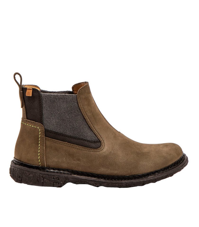 El Naturalista Ankleboots (grün/schwarz)