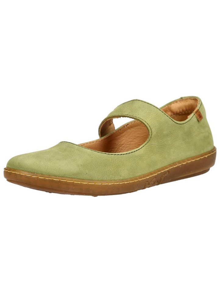El Naturalista Ballerinas Nubukleder Riemchenballerina