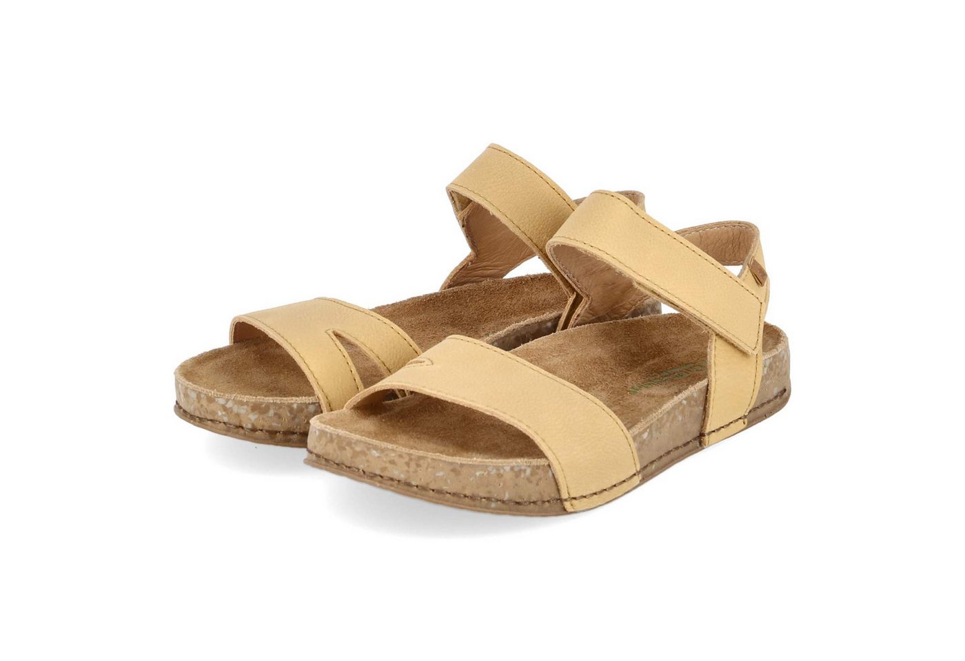 El Naturalista N5790 Honey Damen Rauleder yellow Keilsandalette