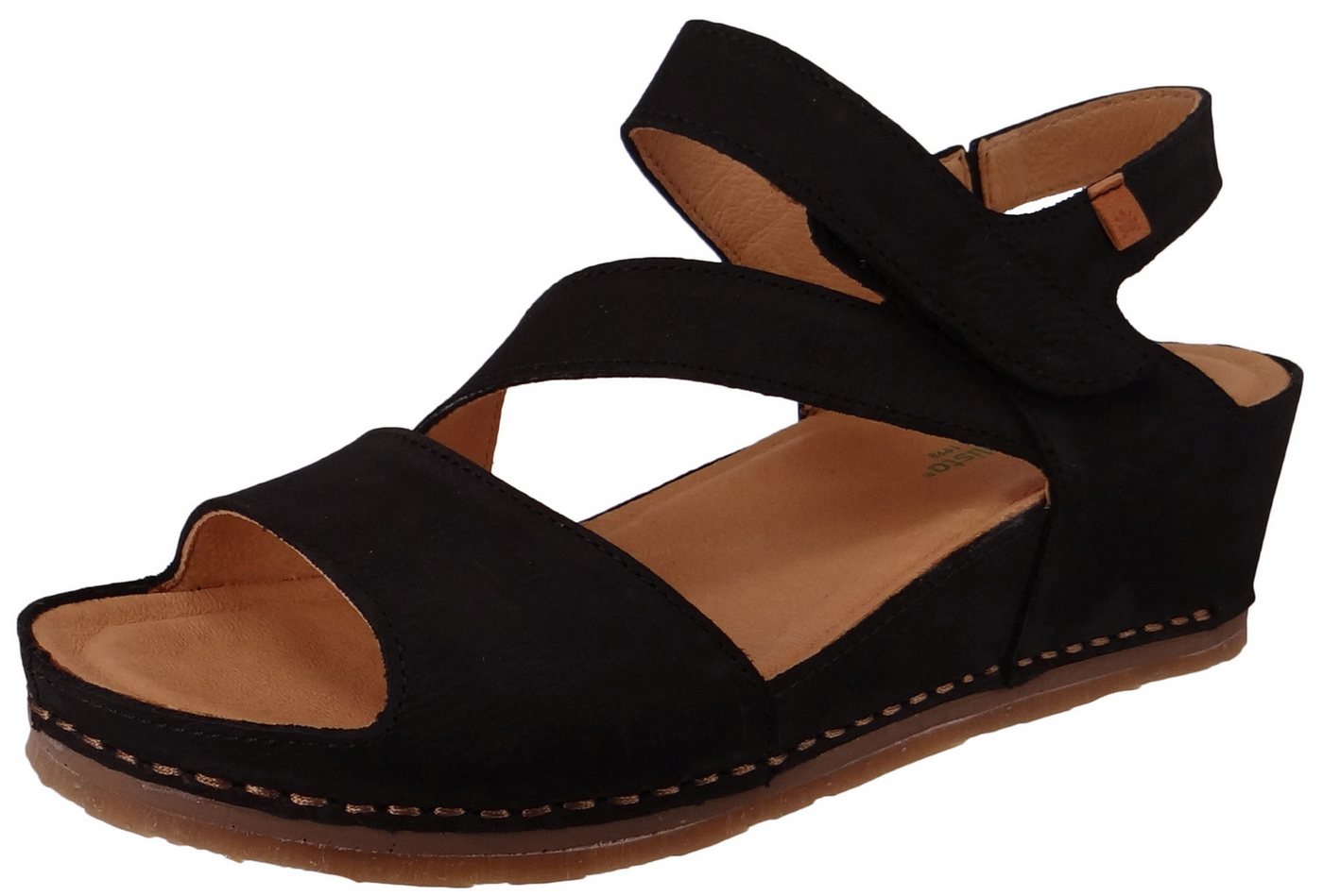 El Naturalista N5852 Picual Keil Black Sandale