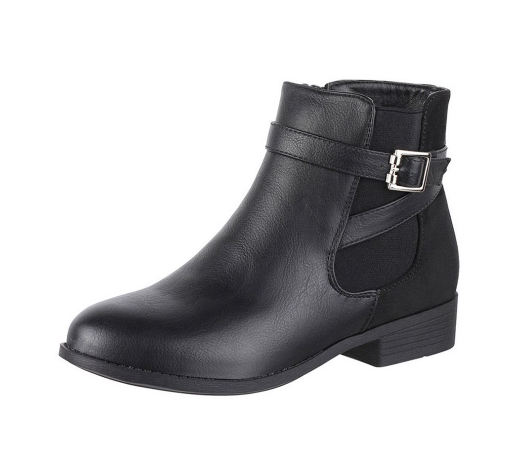 Elara Chelsea Ankle Boots Chelseaboots (schwarz)