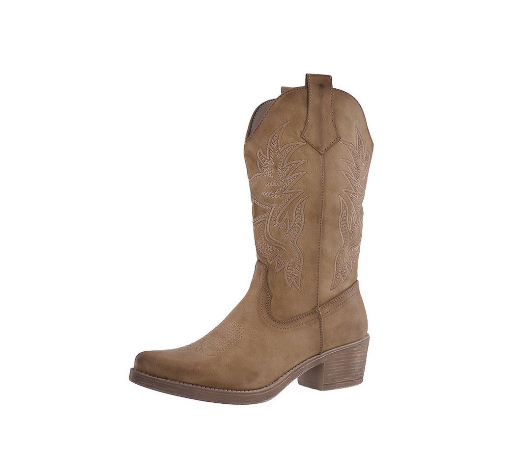 Elara Cowboy-Stiefel Cowboystiefel (beige)