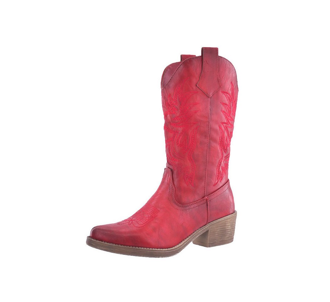 Elara Cowboy-Stiefel Cowboystiefel (rot)