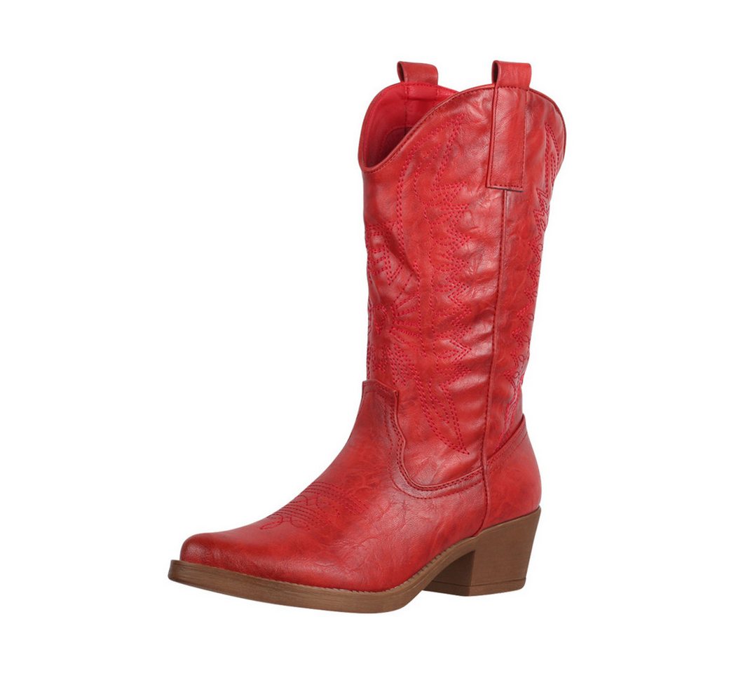 Elara Cowboy-Stiefel Cowboystiefel (rot)