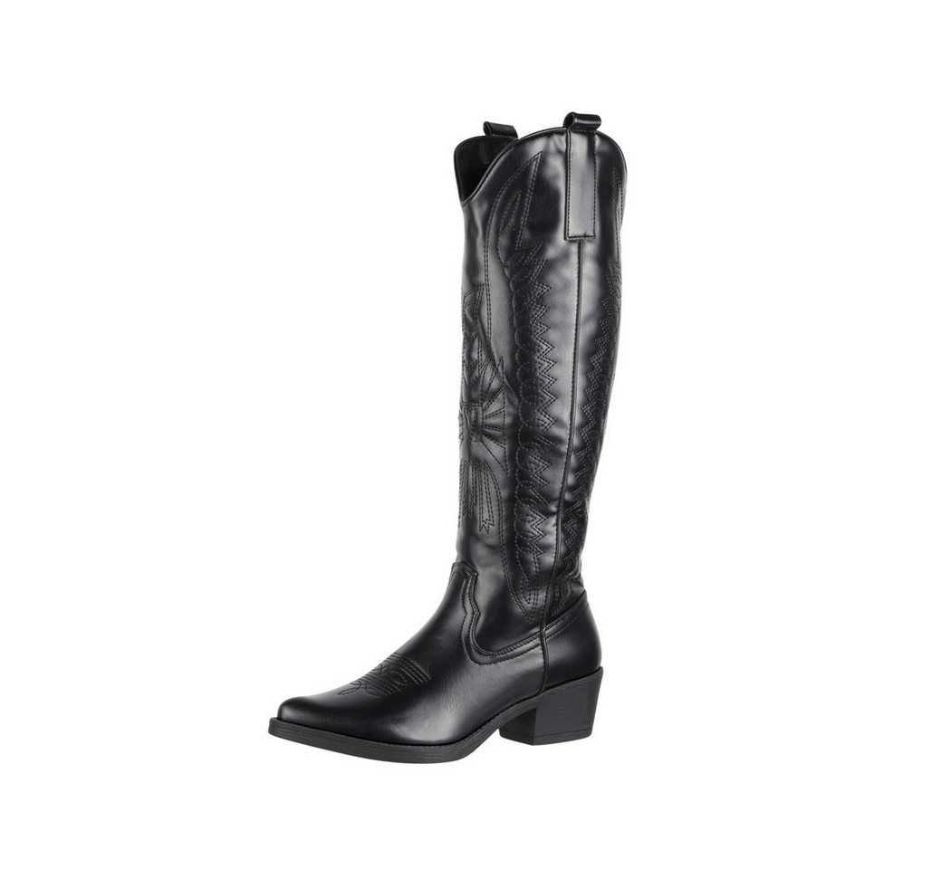 Elara Cowboy-Stiefel Cowboystiefel (schwarz)